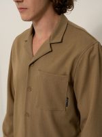 Over Πουκάμισο VICINO 2186 καφέ - Image 4