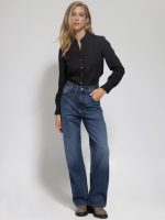 Γυναικείο Πουκάμισο SONIA 92183 μαύρο - Image 3