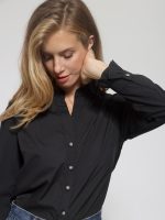 Γυναικείο Πουκάμισο SONIA 92183 μαύρο - Image 4