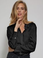 Γυναικείο Πουκάμισο TOMASA 92182 μαύρο - Image 3