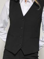 Γυναικείο Γιλέκο LINA 8853-1 μαύρο - Image 2