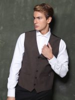 Ανδρικό Γιλέκο LOREDO 9557 καφέ