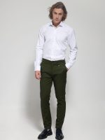 Παντελόνι Slim Εφαρμογή MARINO 4428-5 Χακί - Image 5