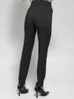 Γυναικείο Παντελόνι High Fit LINA 7690-6 μαύρο - Image 5
