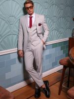 Ανδρικό Κοστούμι Με Γιλέκο ALESSI 2017 Elephant - Image 7