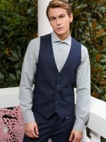 Ανδρικό Γιλέκο Με Κουμπάκια DOMENICO 9422 Μπλε