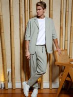 Παντελόνι Με Λάστιχο 7/8 LORO 4703 Φυστικί - Image 7