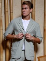 Ανδρικό Over Σακάκι LORO 2703 Φυστικί - Image 8