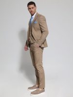 Ανδρικό Παντελόνι DOMENICO 4422 Μπεζ - Image 5