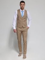 Ανδρικό Παντελόνι DOMENICO 4422 Μπεζ - Image 4