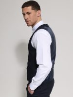 Ανδρικό Γιλέκο Με Κουμπάκια ANDRIANO 9423 Μπλε - Image 3