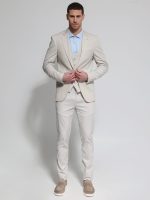 Ανδρικό Γιλέκο Με Κουμπάκια ANDRIANO 9423 Μπεζ - Image 4