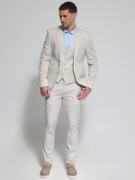 Ανδρικό Σακάκι ANDRIANO 1423 Μπεζ - Image 3