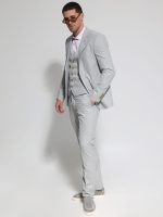 Ανδρικό Κοστούμι Με Γιλέκο ALESSI 2017 Elephant - Image 3