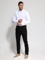 Ανδρικό Πουκάμισο Slim-fit BRUNO 33-7450 Λευκό - Image 4