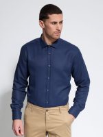 Ανδρικό Πουκάμισο Slim-fit BRUNO 33-7450 Μπλε - Image 3