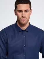 Ανδρικό Πουκάμισο Slim-fit BRUNO 33-7450 Μπλε - Image 2