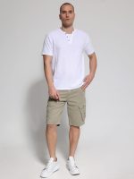 Ανδρική Cargo Βερμούδα 33-456016 Μπεζ