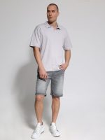 Ανδρική Jean Βερμούδα Oregon 456054 Γκρι - Image 3