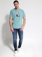 Παντελόνι Jean OREGON Με Φθορές 6266 Dark Blue - Image 5