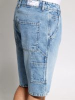 Ανδρική Jean Βερμούδα Dallas 456053 Blue - Image 3