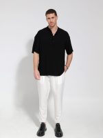 Παντελόνι Με Λάστιχο 7/8 LORO 4703 Λευκό - Image 6