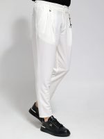 Παντελόνι Με Λάστιχο 7/8 LORO 4703 Λευκό