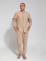 Παντελόνι Με Λάστιχο 7/8 LORO 4703 Μπεζ - Image 5