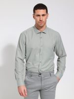 Ανδρικό Πουκάμισο Slim-fit BRUNO 33-7450 Μέντα