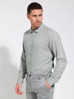 Ανδρικό Πουκάμισο Slim-fit BRUNO 33-7450 Μέντα - Image 3