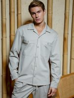 Ανδρικό Σακάκι-Πουκάμισο Over GIULIO 260-954 Γκρι