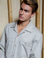 Ανδρικό Σακάκι-Πουκάμισο Over GIULIO 260-954 Γκρι - Image 2