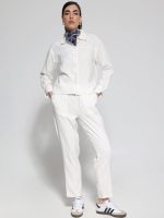 Γυναικεία Παντελόνα Με Λάστιχο NOVA 7806 Λευκό - Image 5