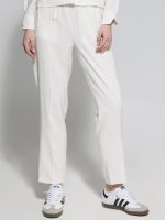 Γυναικεία Παντελόνα Με Λάστιχο NOVA 7806 Λευκό - Image 2