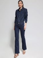 Γυναικείο Jean Πουκάμισο ELLIE 92187 Dark Blue - Image 3