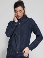 Γυναικείο Jean Πουκάμισο ELLIE 92187 Dark Blue