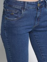 Γυναικείο Jean Παντελόνι Medium-Fit Slim 8227 Blue - Image 2