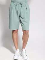 Ανδρική Βερμούδα Με Ιδιαίτερη Πλέξη Moreto 456018 Μέντα