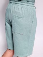 Ανδρική Βερμούδα Με Ιδιαίτερη Πλέξη Moreto 456018 Μέντα - Image 3