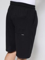 Ανδρική Βερμούδα Με Ιδιαίτερη Πλέξη Moreto 456018 Μαύρο - Image 3