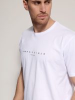 Ανδρικό Βαμβακερό T-shirt GEREMIA 207079 Λευκό - Image 2