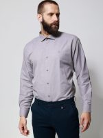 Ανδρικό Πουκάμισο Tailor-Fit GIANNI 33-8166 Μπλε Φαρδιά γραμμή