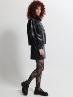 Γυναικεία Vinyl Μίνι Φούστα ALICE 945093 Μαύρο - Image 2