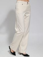 Γυναικείο Ριγέ Υφασμάτινο Παντελόνι ALEXIA 7914-3 Εκρού - Image 5