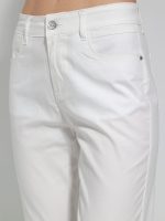 Γυναικείο Παντελόνι Medium-Fit Slim 8228 Εκρού - Image 3