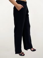 Αέρινη Γυναικεία Ψηλόμεση Παντελόνα ELIANA 7734 Μαύρο - Image 4