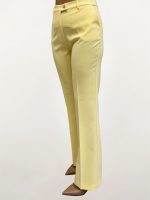 Γυναικείο Υφασμάτινο Παντελόνι LARA-7 7696-4 Κίτρινο - Image 5