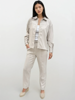 Γυναικεία Πουκαμίσα NOVA 8806 Μπεζ - Image 3