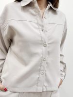 Γυναικεία Πουκαμίσα NOVA 8806 Μπεζ - Image 2