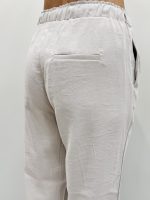 Γυναικεία Παντελόνα Με Λάστιχο NOVA 7806 Μπεζ - Image 5